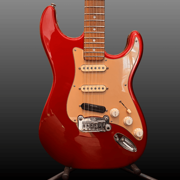 G&L Legacy Strat Candy Apple Red 