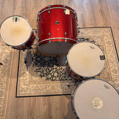 Gretsch Catalina Red Sparkle Gretsch Drumset Roadhouse Vintage Vibes