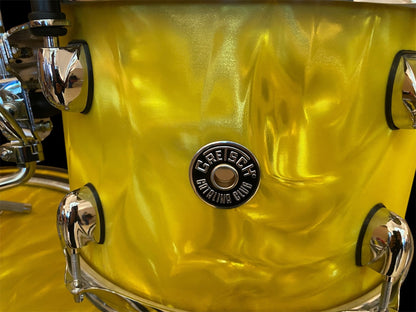 Gretsch Catalina Club Yellow Satin Flame Limited Edition Gretsch Drumset Roadhouse Vintage Vibes