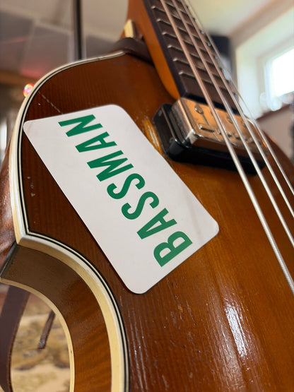 Höfner 500/1 Relic 63" Beatles Bass Höfner Bass Roadhouse Vintage Vibes