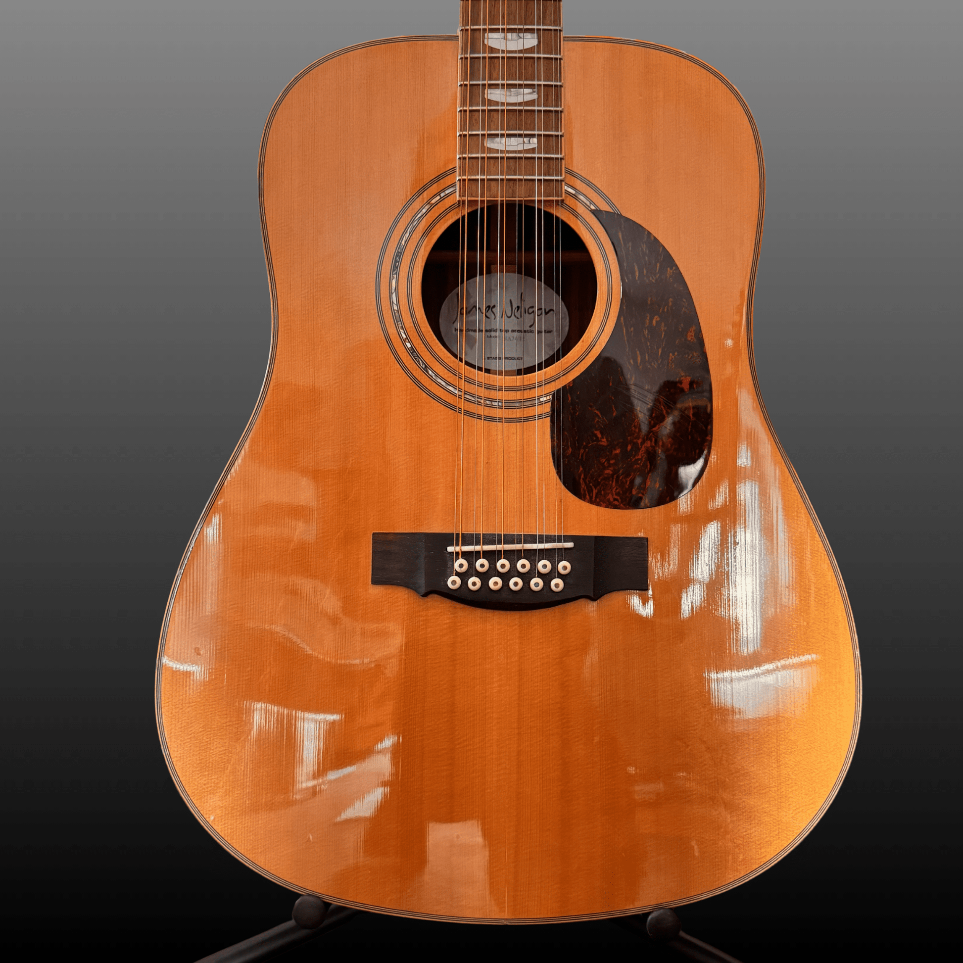 James Neligan NA74/12 12 String Acoustic Guitar James Neligan Akustik Gitarre Roadhouse Vintage Vibes