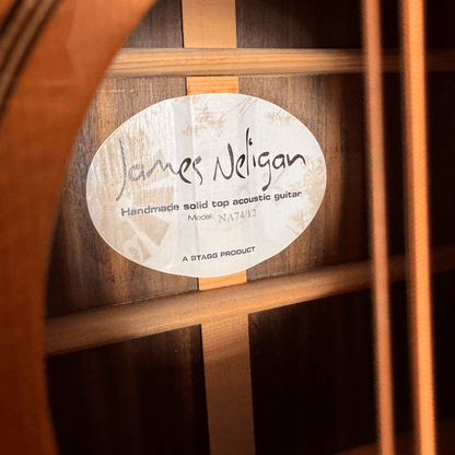 James Neligan NA74/12 12 String Acoustic Guitar James Neligan Akustik Gitarre Roadhouse Vintage Vibes