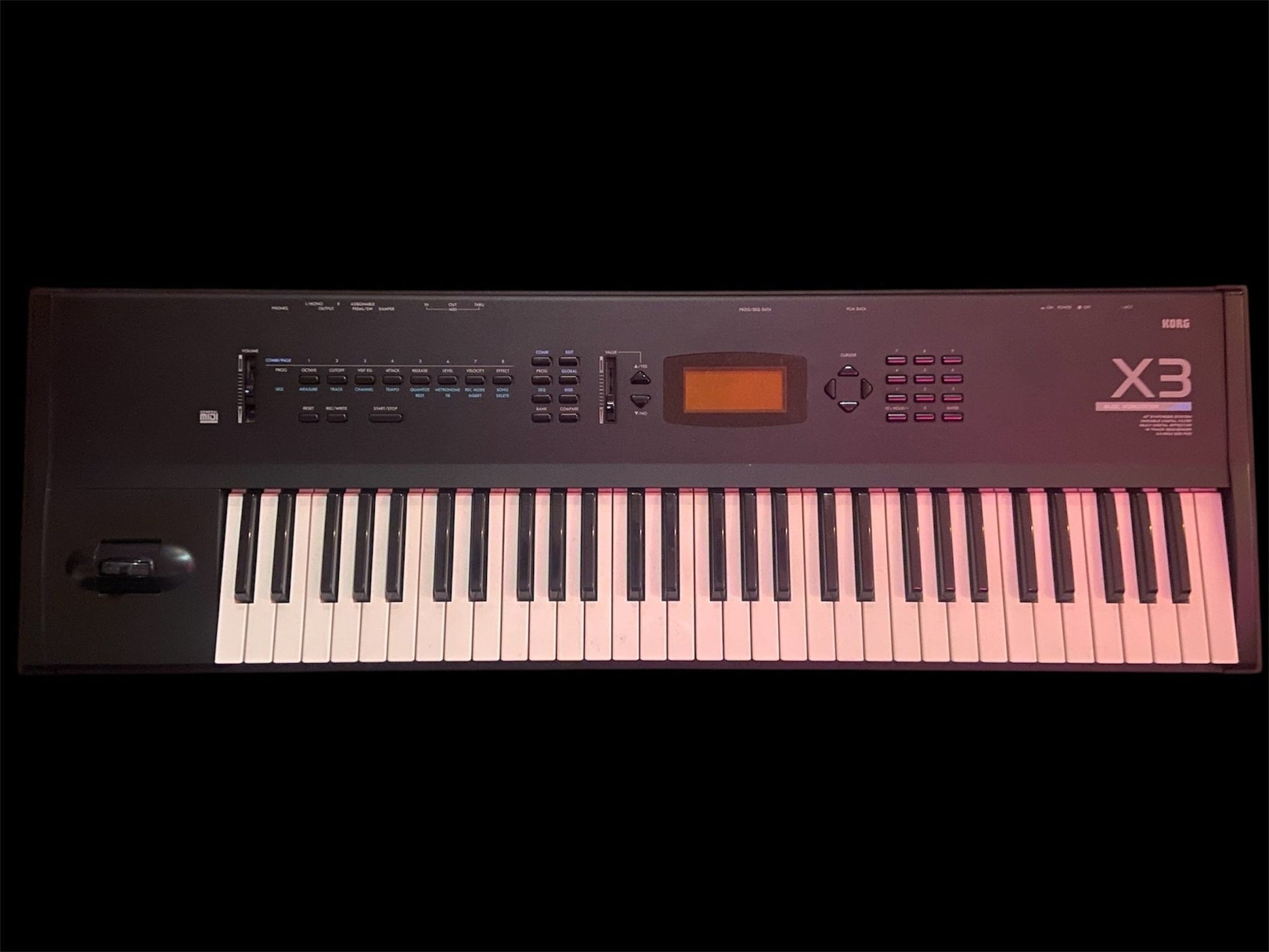 Korg X3 Workstation Korg Workstation Roadhouse Vintage Vibes