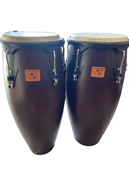 LP World Beat Conga Set Latin Percussion Conga Set Roadhouse Vintage Vibes
