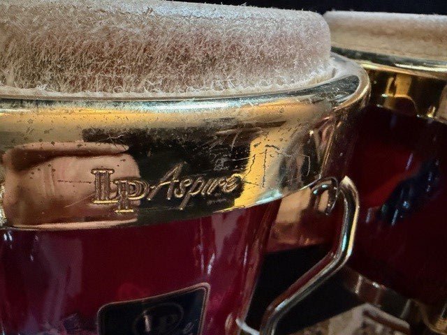 Latin Percussion Aspire "Santana" Bongos Latin Percussion Bongos Roadhouse Vintage Vibes