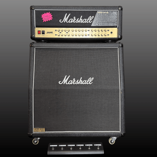 Marshall JVM - 410H + JCM 900 Halfstack Marshall Guitar Amplifier Roadhouse Vintage Vibes