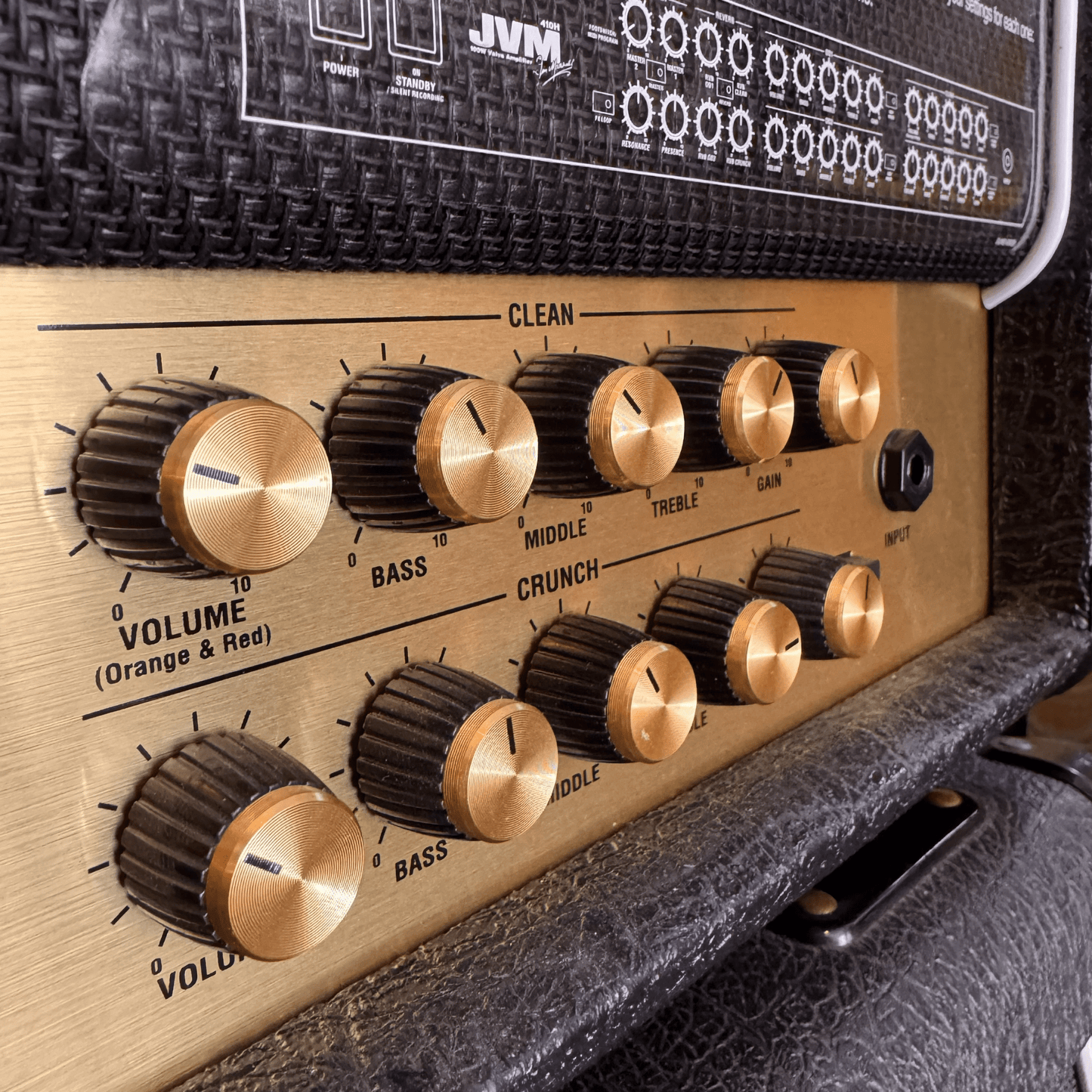 Marshall JVM - 410H + JCM 900 Halfstack Marshall Guitar Amplifier Roadhouse Vintage Vibes