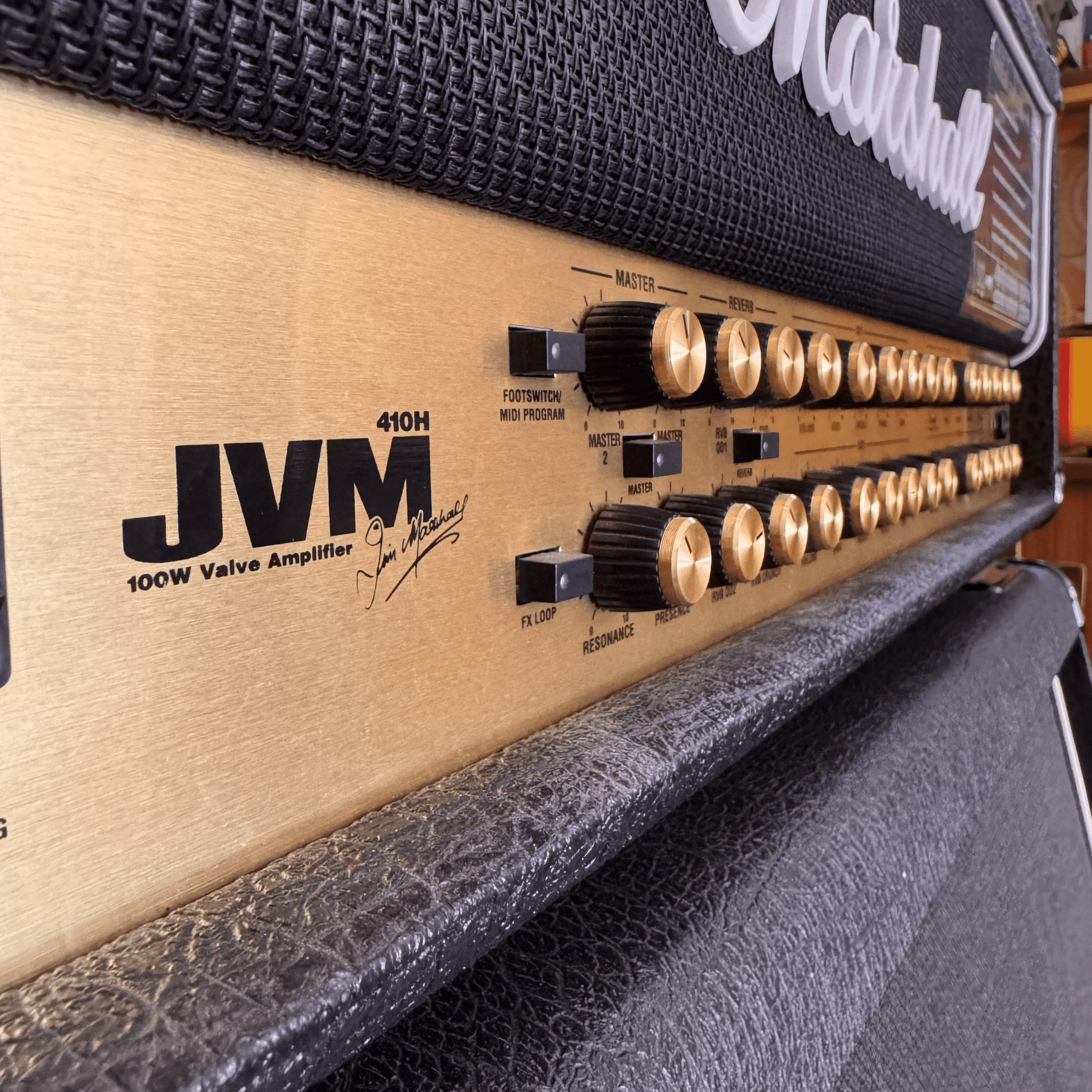 Marshall JVM - 410H + JCM 900 Halfstack Marshall Guitar Amplifier Roadhouse Vintage Vibes