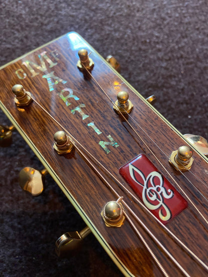 Martin D - 42 Dreadnought Guitar Sitka Spruce Indian Rosewood Ebony Fretboard Martin Akustik Gitarre Roadhouse Vintage Vibes