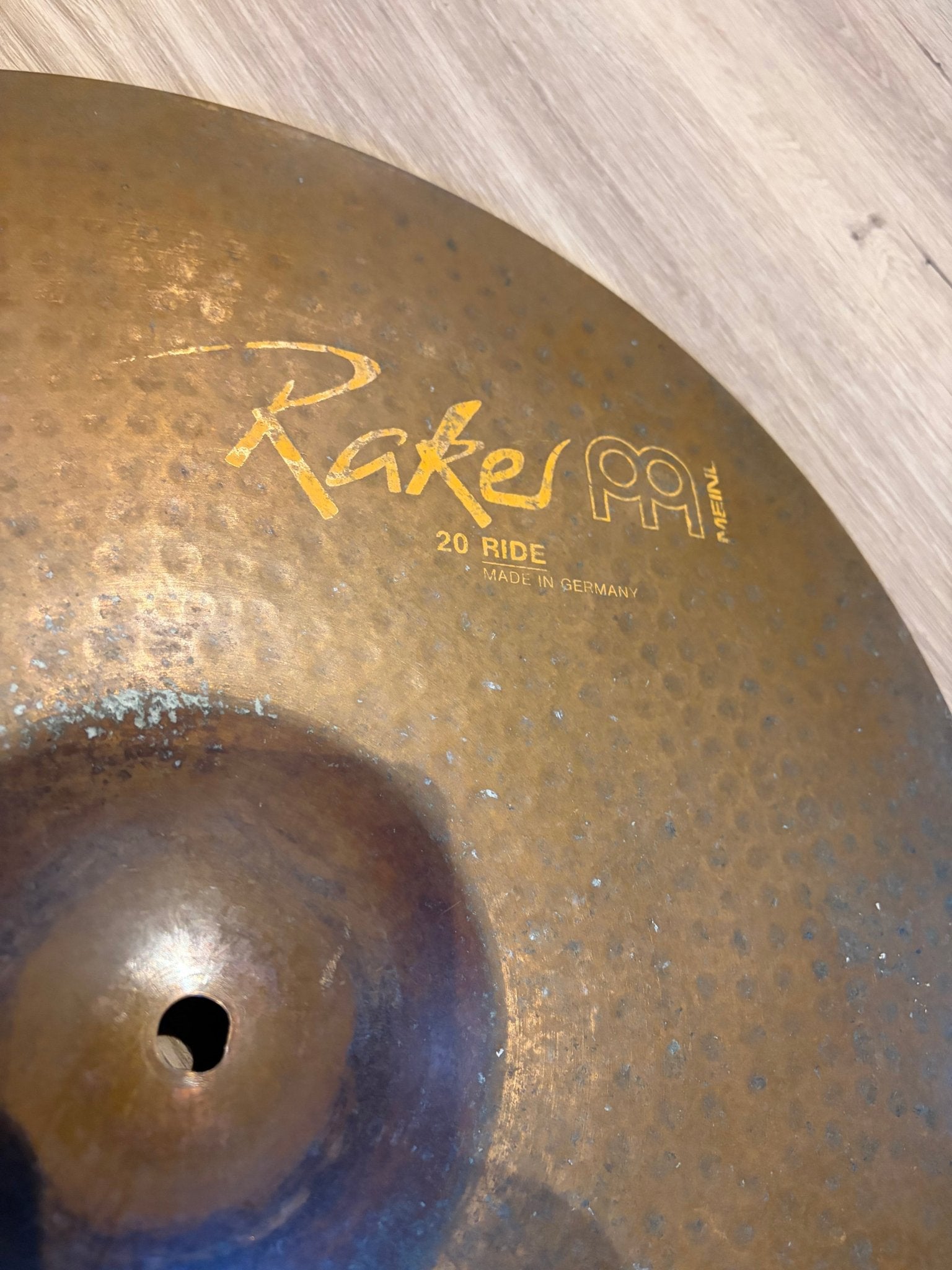 Meinl 20" Raker Ride Cymbal - Vintage B8 Bronze Meinl Ride Becken Roadhouse Vintage Vibes