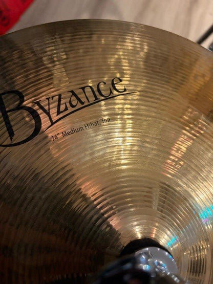 Meinl 14" Byzance Medium HiHat Brilliant Meinl Hi - Hat Roadhouse Vintage Vibes
