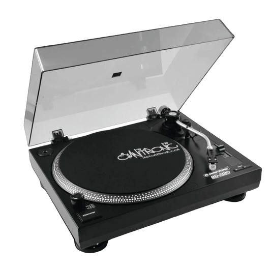 Omnitronic BD - 1320 Plattenspieler Schwarz Omnitronic Turntable Roadhouse Vintage Vibes