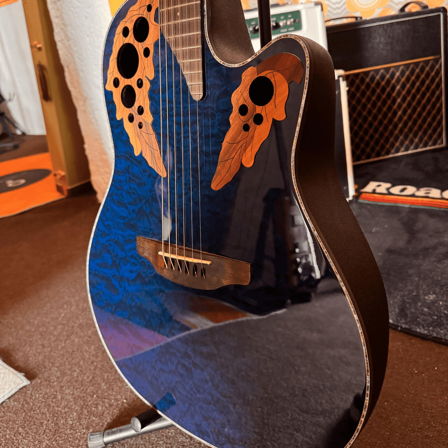 Ovation Celebrity ElitePlusCE44P - 8TQ - G Ovation Akustik Gitarre Roadhouse Vintage Vibes