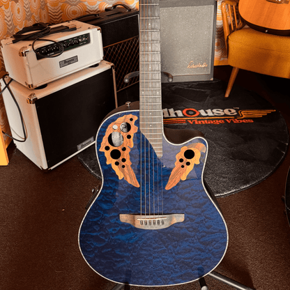 Ovation Celebrity ElitePlusCE44P - 8TQ - G Ovation Akustik Gitarre Roadhouse Vintage Vibes