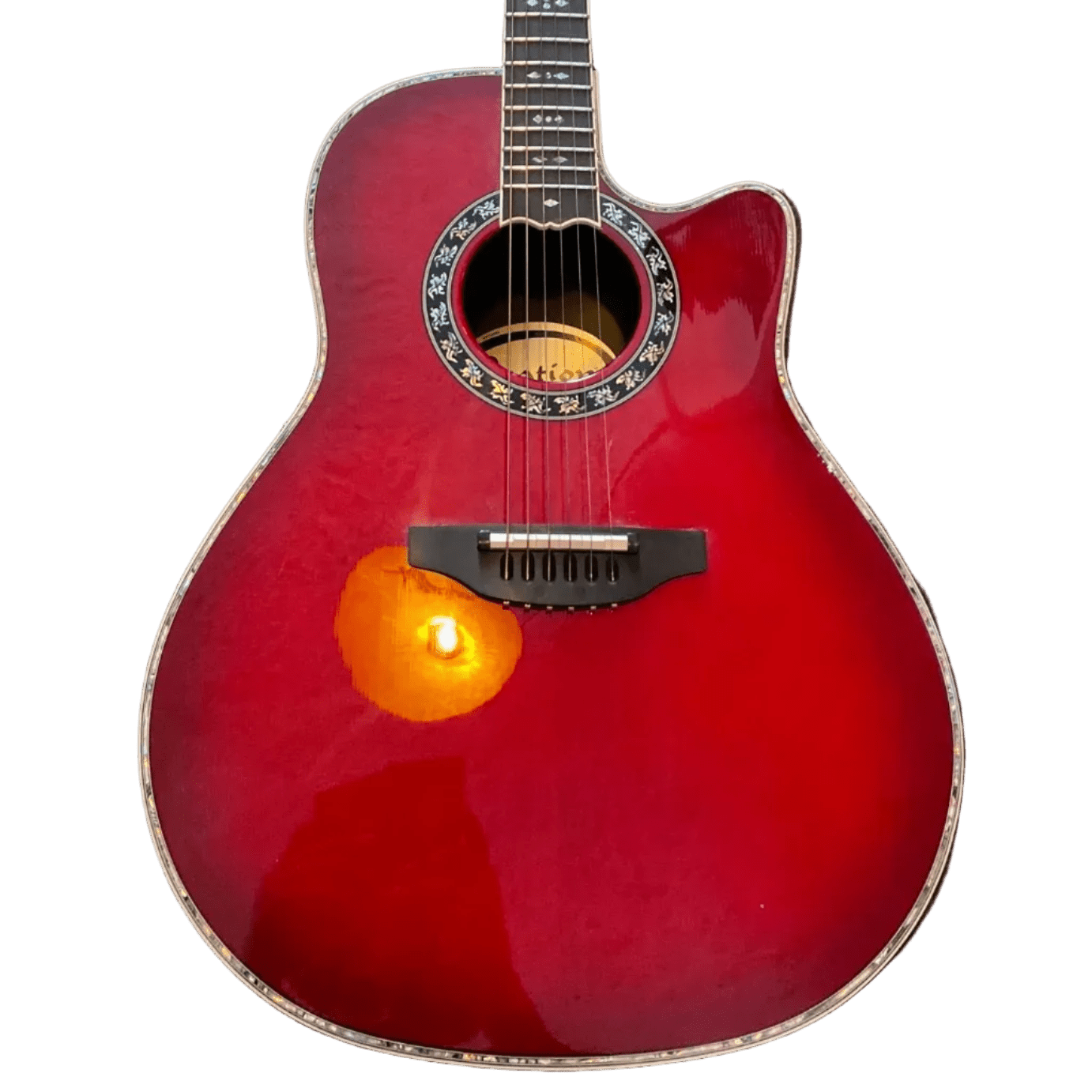 Ovation C2079AX - CCB Custom Legend Cherry Burst Elektro - Akustikgitarre Ovation Akustik Gitarre Roadhouse Vintage Vibes
