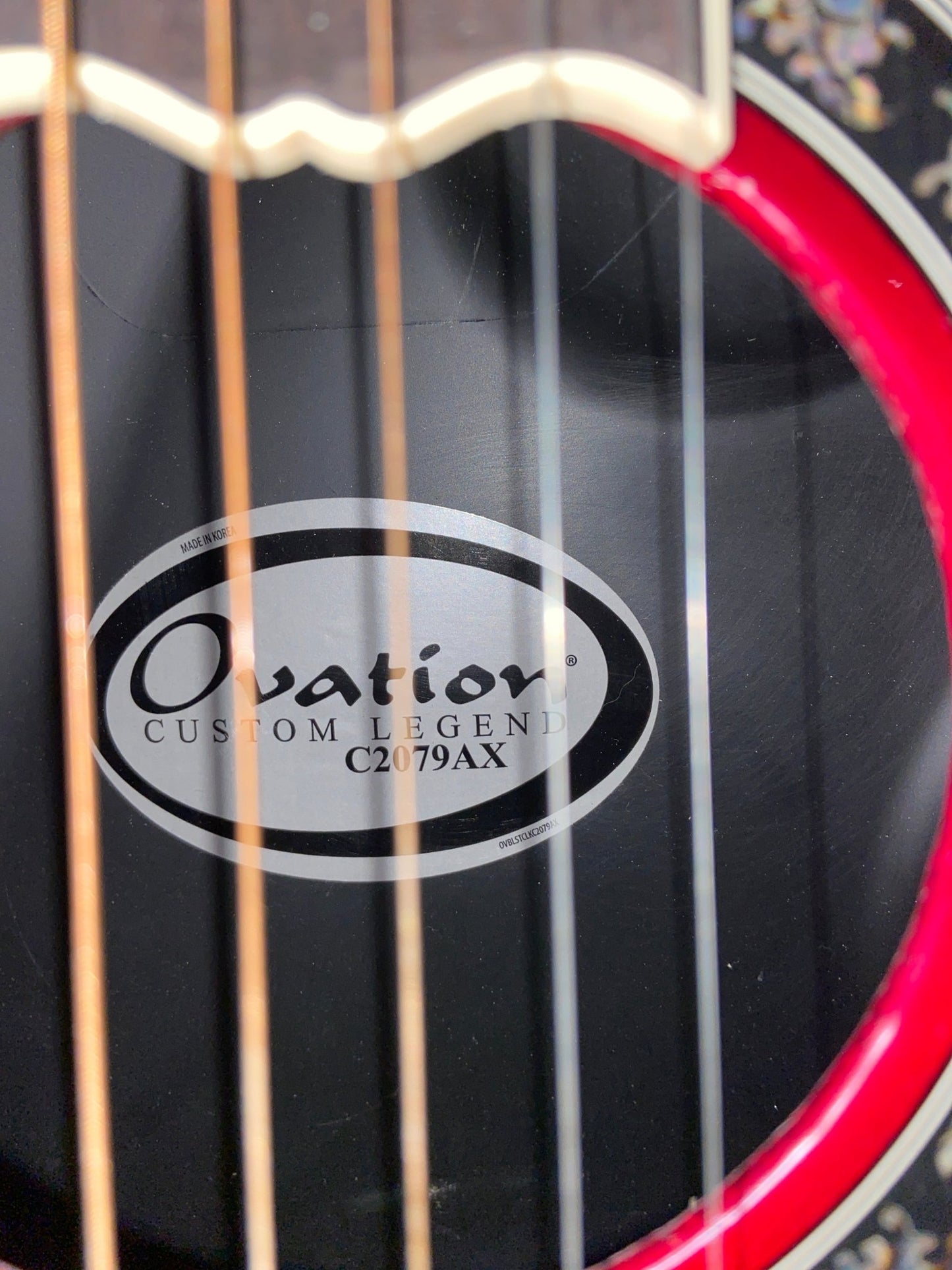 Ovation C2079AX - CCB Custom Legend Cherry Burst Elektro - Akustikgitarre Ovation Akustik Gitarre Roadhouse Vintage Vibes