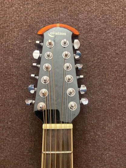 Ovation Pro Series Standard Balladeer 2751AX Deep Contour 12 - string Ovation Akustik Gitarre Roadhouse Vintage Vibes