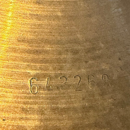 Paiste 20" 2002 Vintage Ride Black Label Paise Ride Becken Roadhouse Vintage Vibes