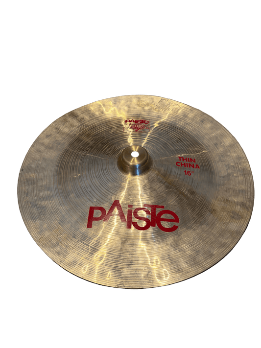 Paiste 16" 2002 Thin China Paiste China Becken Roadhouse Vintage Vibes