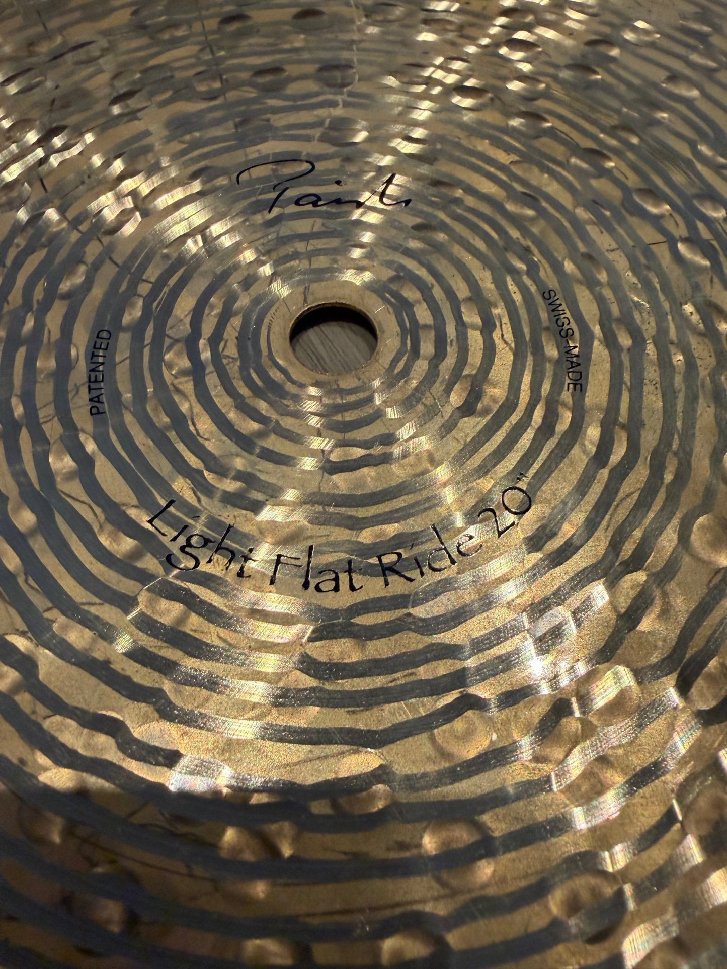 Paiste 20" Signature Light Top Ride Paiste Ride Becken Roadhouse Vintage Vibes