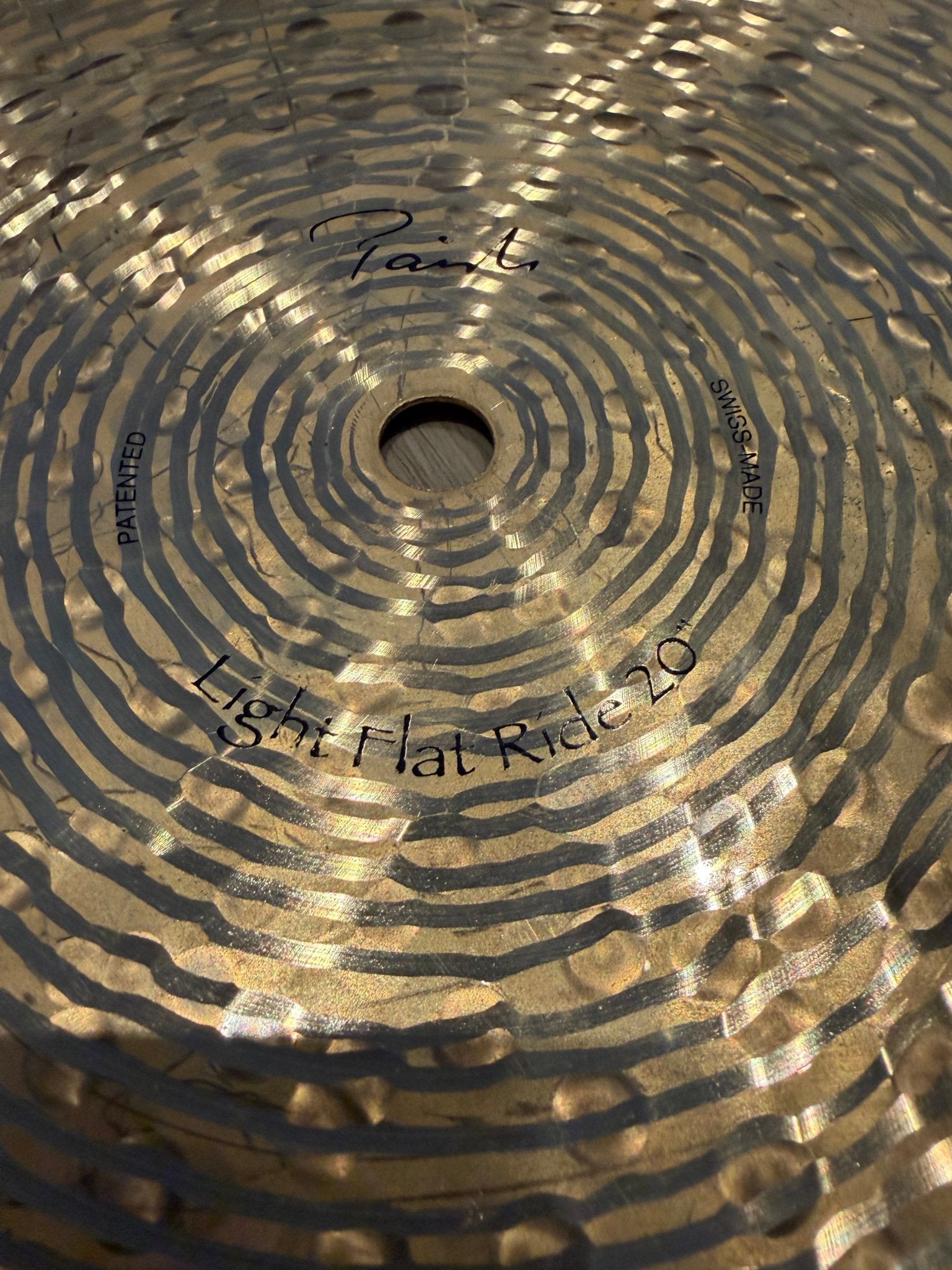 Paiste 20" Signature Light Top Ride Paiste Ride Becken Roadhouse Vintage Vibes