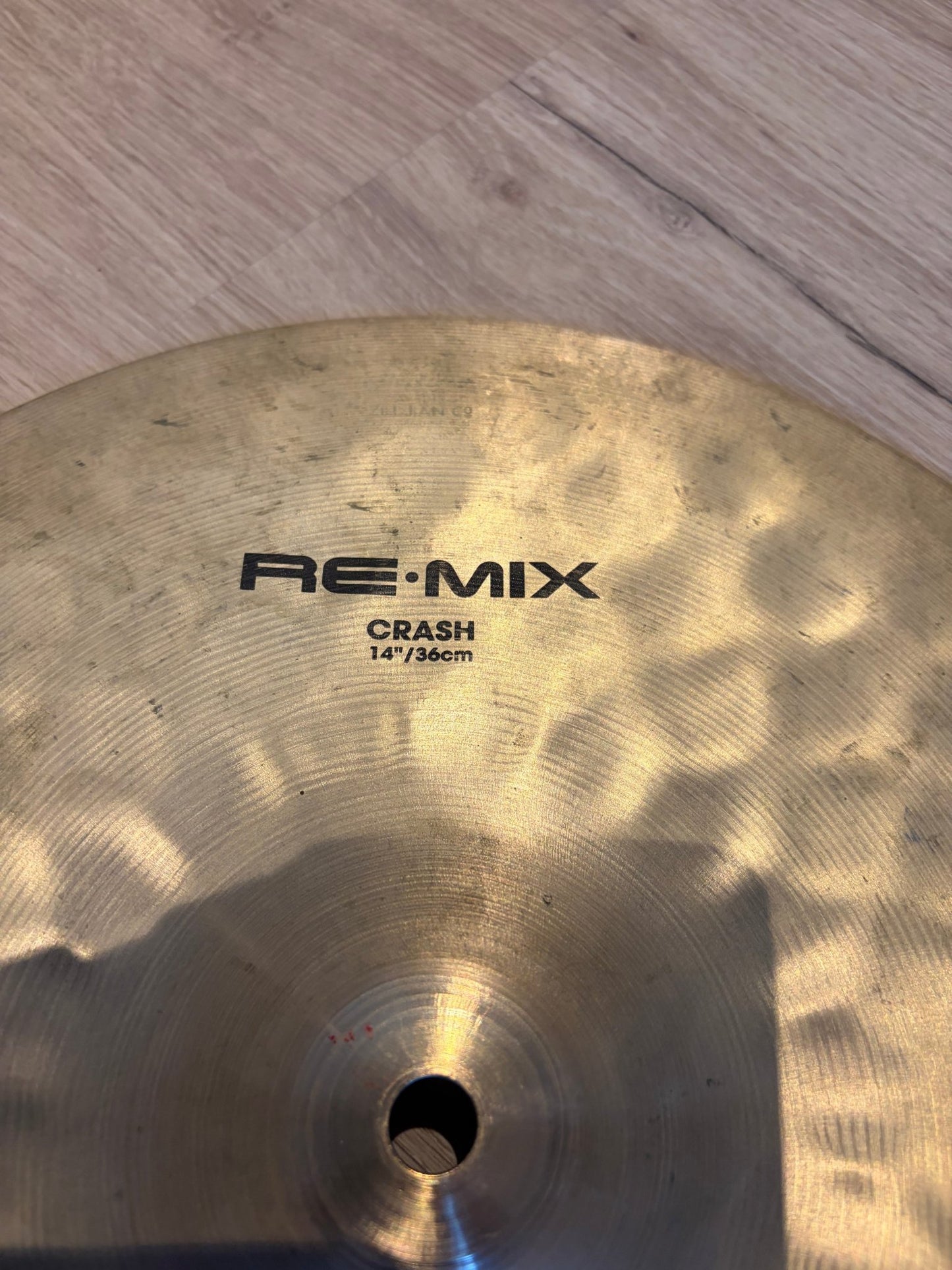 Zildjian 14" Re - Mix Crash Paiste Crash Becken Roadhouse Vintage Vibes