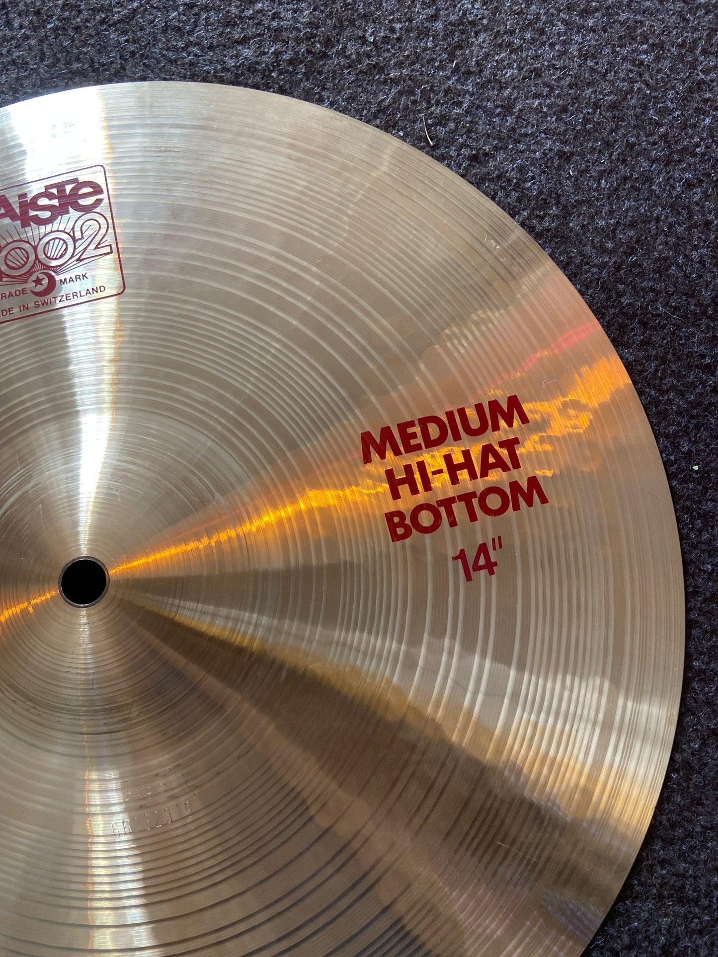 Paiste 14“ 2002 series Medium Hi-Hat Paiste Hi - Hat Roadhouse Vintage Vibes