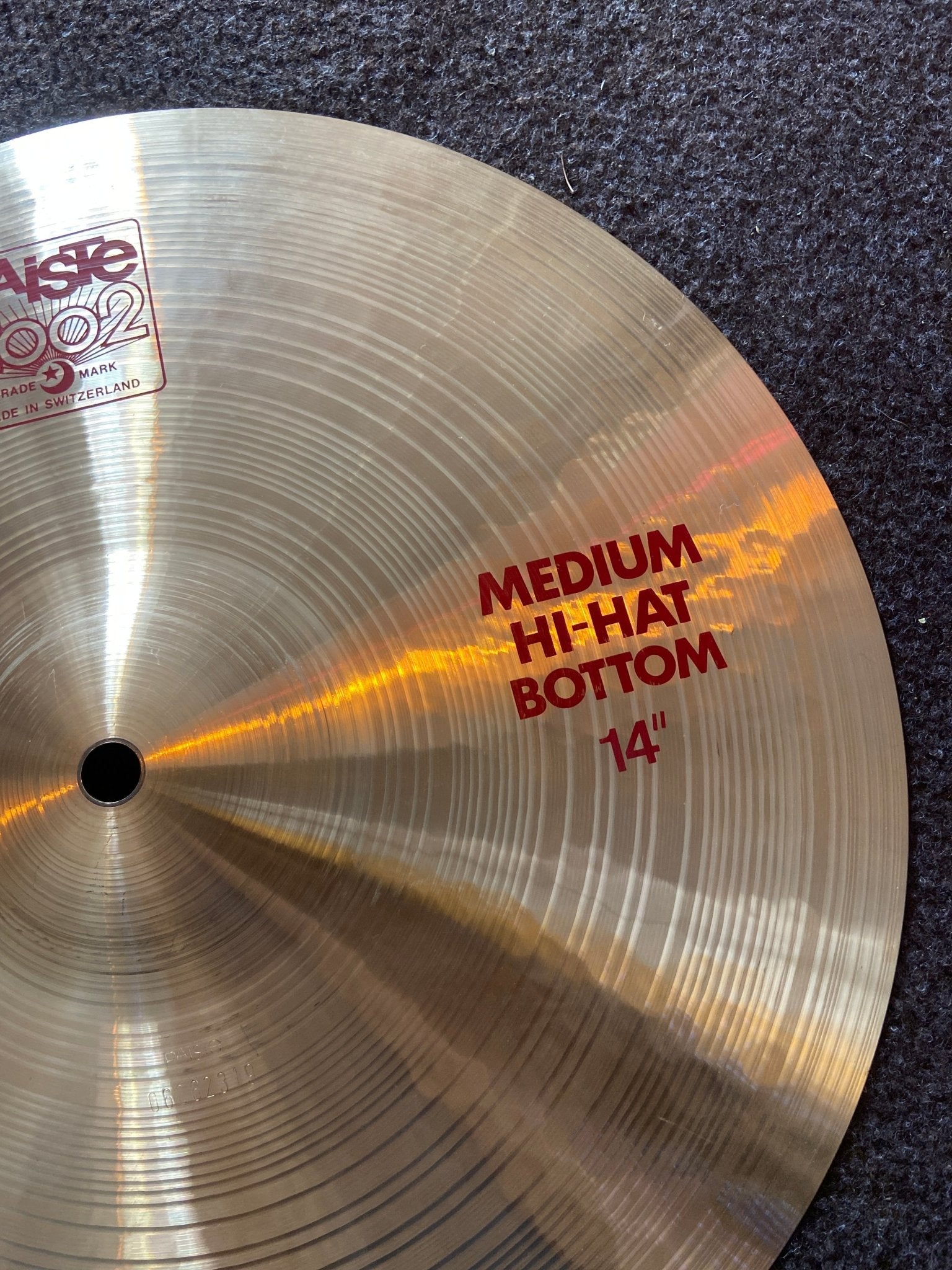 Paiste 14“ 2002 series Medium Hi-Hat Paiste Hi - Hat Roadhouse Vintage Vibes