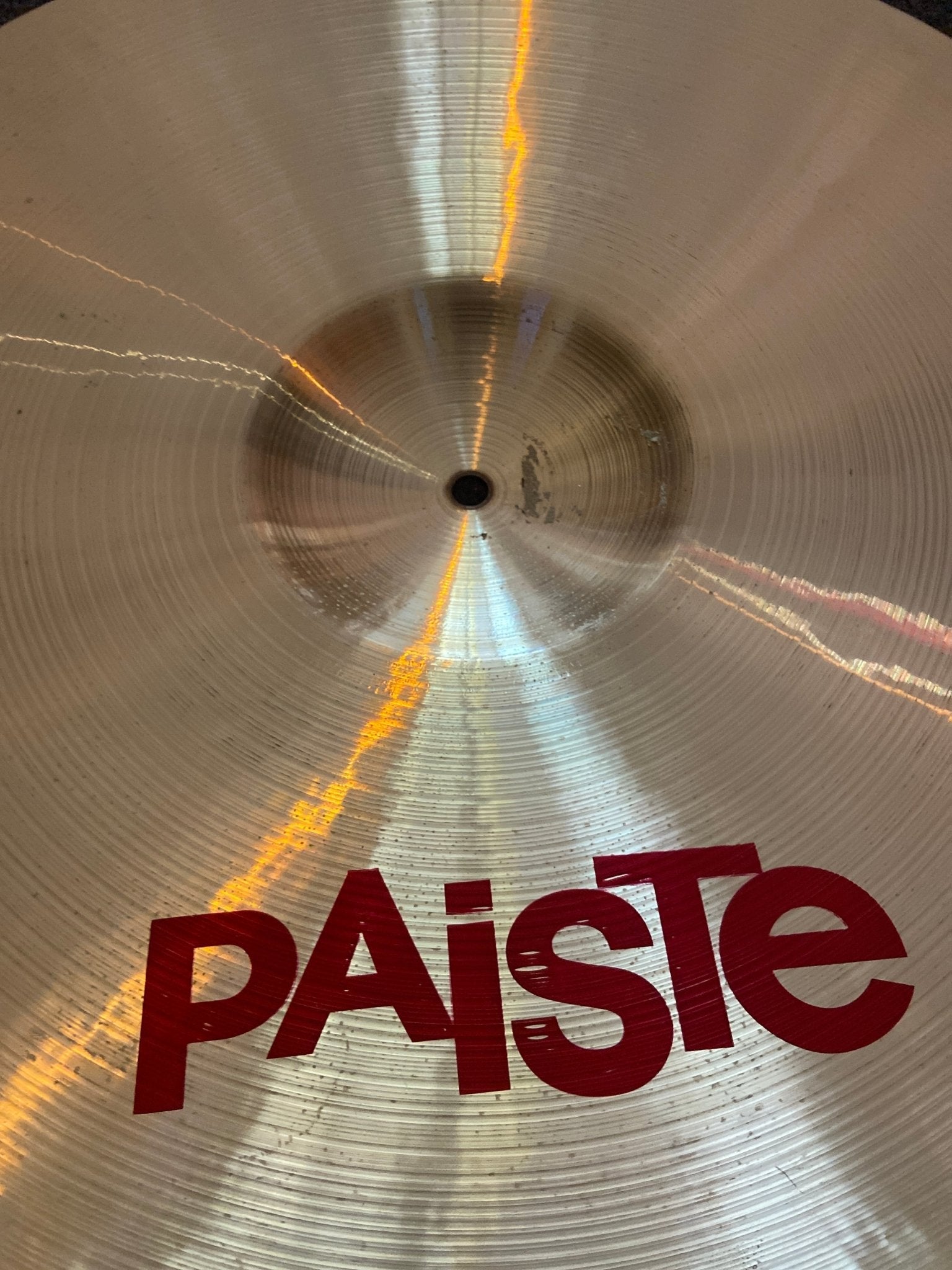 Paiste 20“ 2002 Power Bell Ride Paiste Ride Becken Roadhouse Vintage Vibes