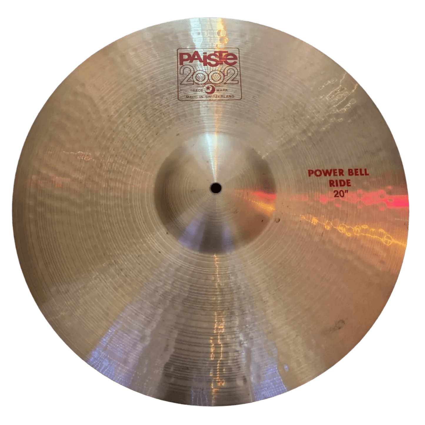 Paiste 20“ 2002 Power Bell Ride Paiste Ride Becken Roadhouse Vintage Vibes