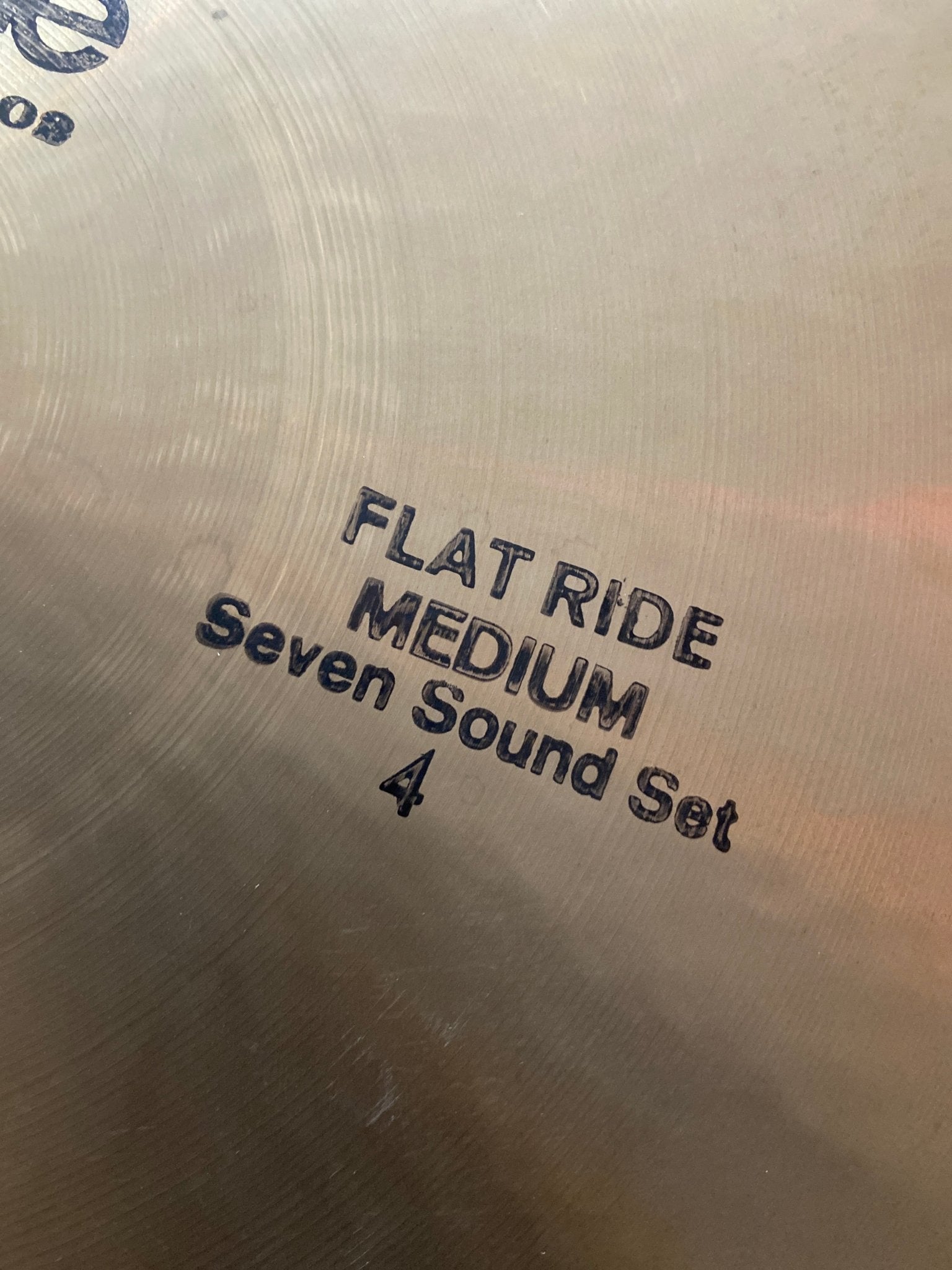 Paiste Formular 602 Flat Top Ride 18“ Paiste Ride Becken Roadhouse Vintage Vibes