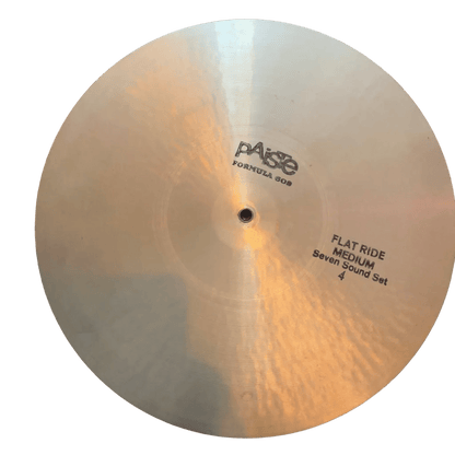Paiste Formular 602 Flat Top Ride 18“ Paiste Ride Becken Roadhouse Vintage Vibes