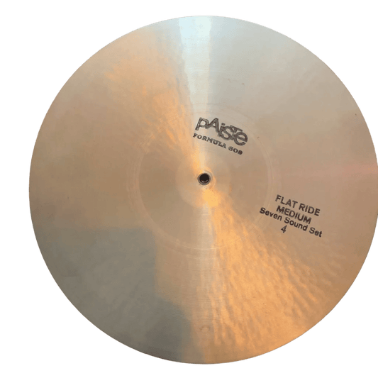 Paiste Formular 602 Flat Top Ride 18“ Paiste Ride Becken Roadhouse Vintage Vibes