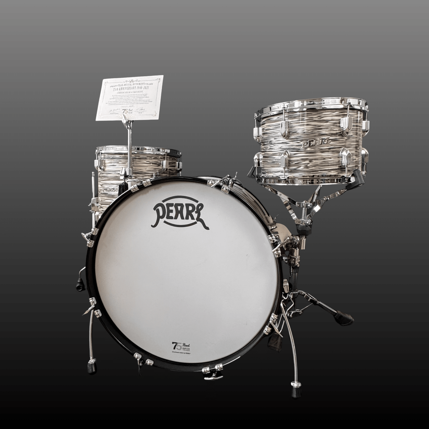 Pearl President Drumset 20" De.Ripple Pearl Drumset Roadhouse Vintage Vibes