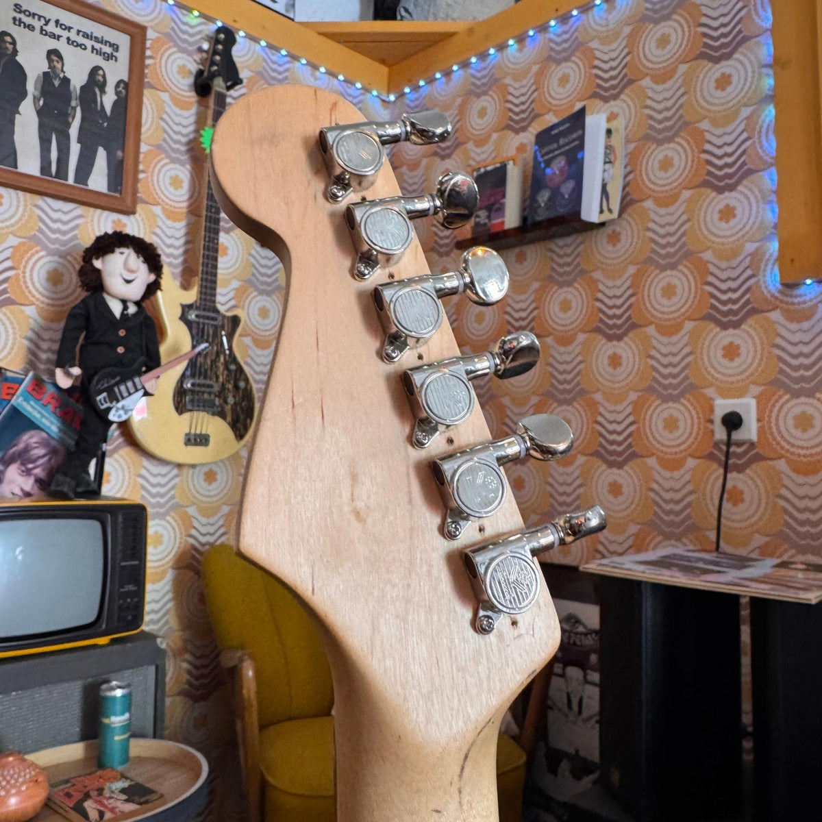 Partscaster Tom DeLonge Style inkl. Seymour Duncan Invader Roadhouse Vintage Vibes E-Gitarre Roadhouse Vintage Vibes