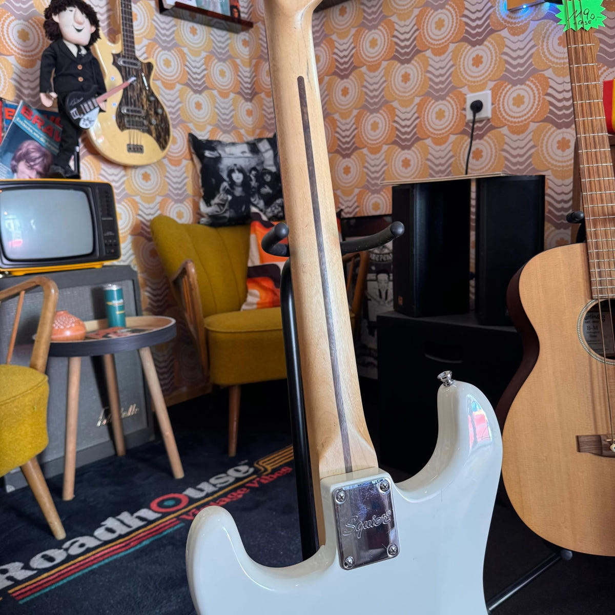 Partscaster Tom DeLonge Style inkl. Seymour Duncan Invader Roadhouse Vintage Vibes E-Gitarre Roadhouse Vintage Vibes