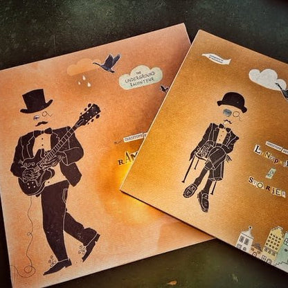 Christoph Neuhaus RAMBLIN BIRD "The Underground Raconteur" Vinyl und "Linoprints & Stories" Christoph Neuhaus Vinyl Roadhouse Vintage Vibes