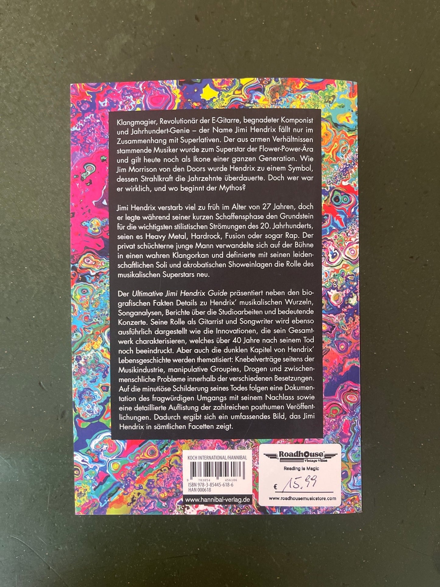 Der Ultimate Jimi Hendrix Guide - Gary J. Jucha Roadhouse Vintage Vibes Physisches Produkt Roadhouse Vintage Vibes