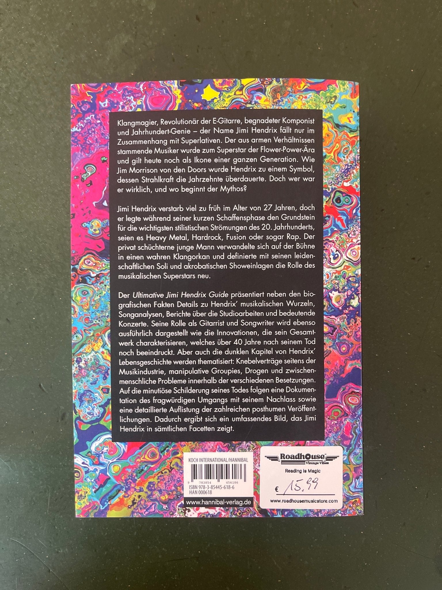 Der Ultimate Jimi Hendrix Guide - Gary J. Jucha Roadhouse Vintage Vibes Physisches Produkt Roadhouse Vintage Vibes