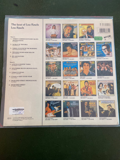 Lou Rawls - The Best of Lou Rawls Lou Rawls Vinyl Roadhouse Vintage Vibes