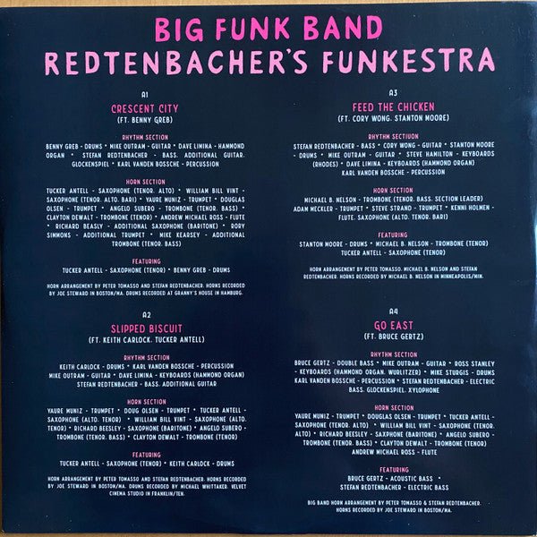 Redtenbacher`s Funkestra Redtenbacher's Funkestra Vinyl Roadhouse Vintage Vibes
