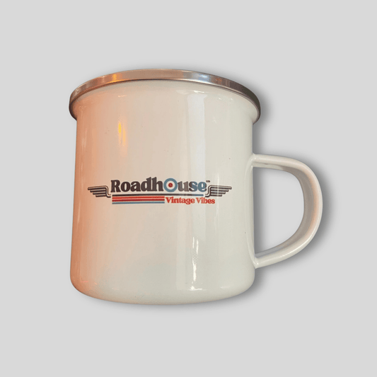 Roadhouse Vintage Emaille Mug Roadhouse Vintage Vibes Tasse Roadhouse Vintage Vibes