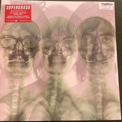 Supergrass Neon Orange Vinyl Supergrass Vinyl Roadhouse Vintage Vibes