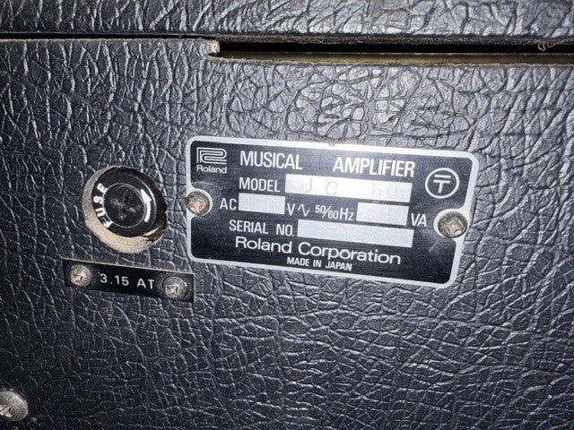 Roland Jazz Chorus JC 160 Amplifier Roland Guitar Amplifier Roadhouse Vintage Vibes