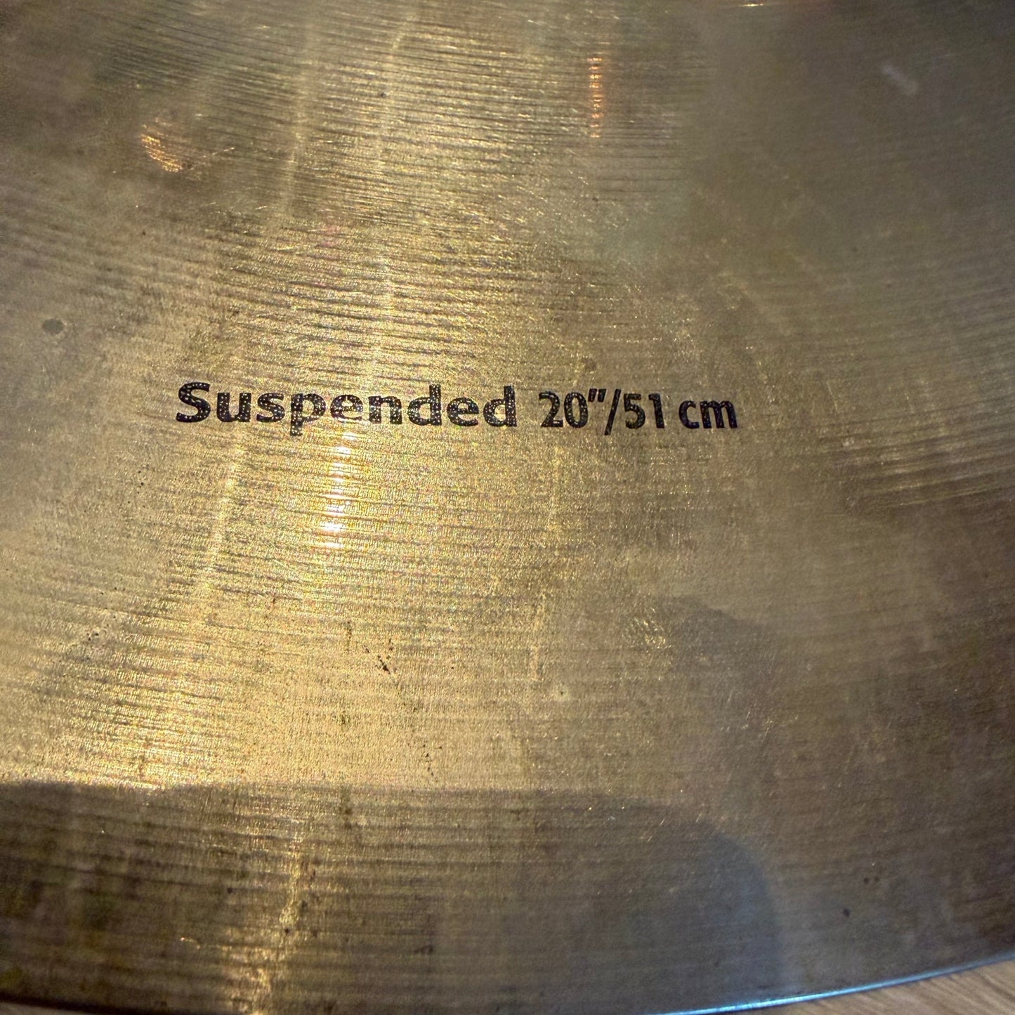 Sabian 18" HHX Suspended Becken Sabian Crash Becken Roadhouse Vintage Vibes