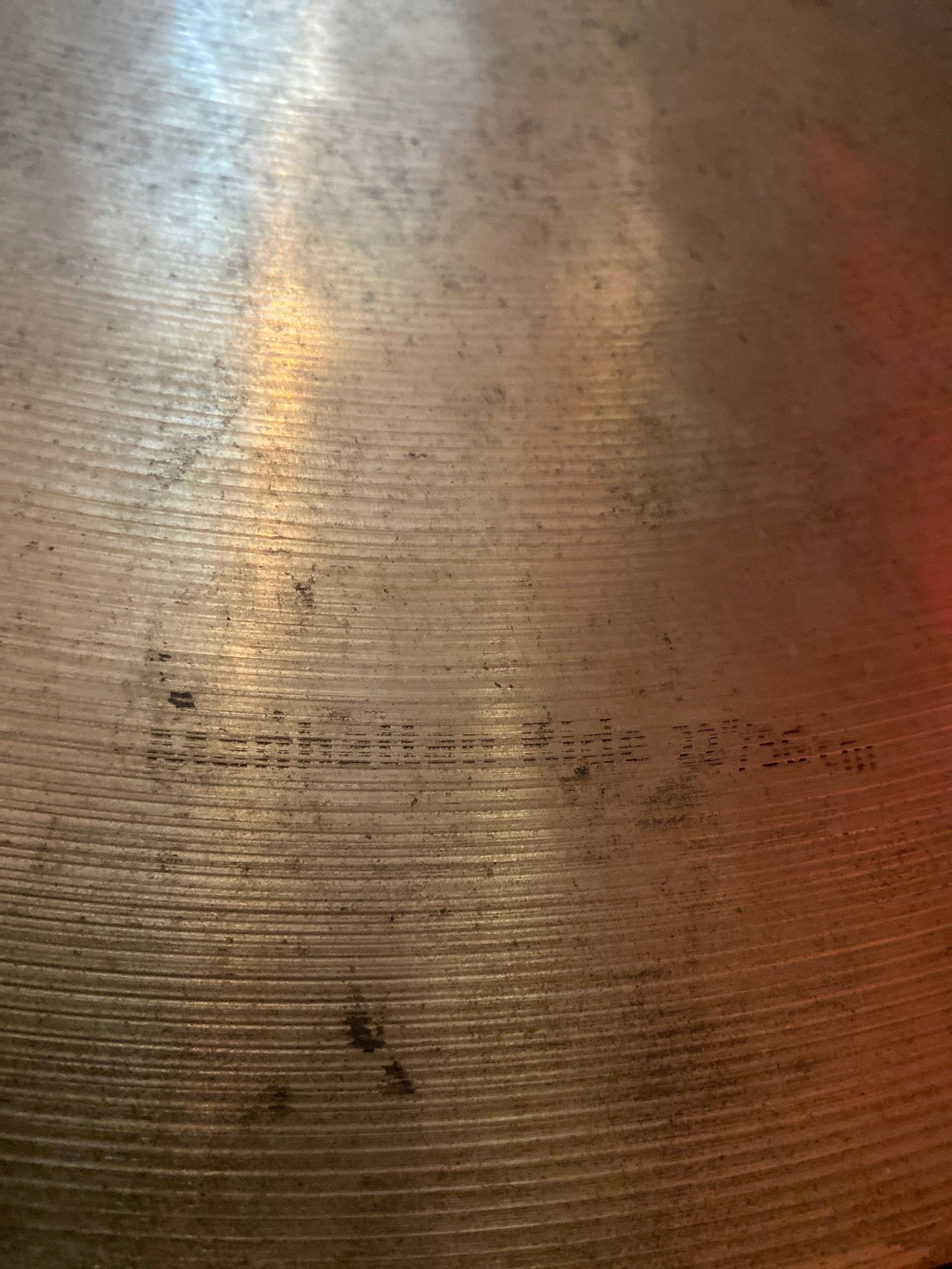 Sabian 22“ Manhattan Ride Sabian Ride Becken Roadhouse Vintage Vibes