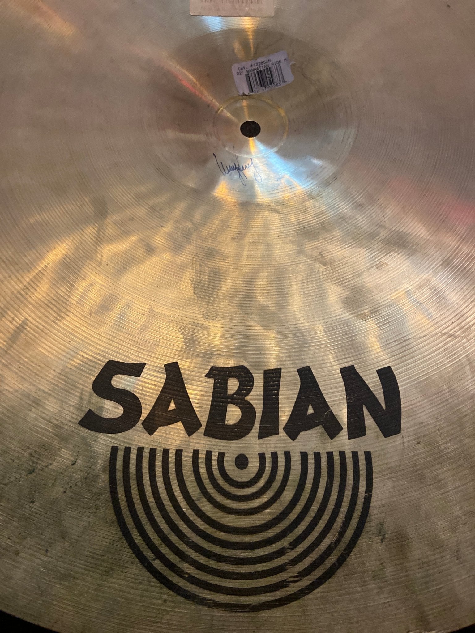Sabian 22“ Manhattan Ride Sabian Ride Becken Roadhouse Vintage Vibes