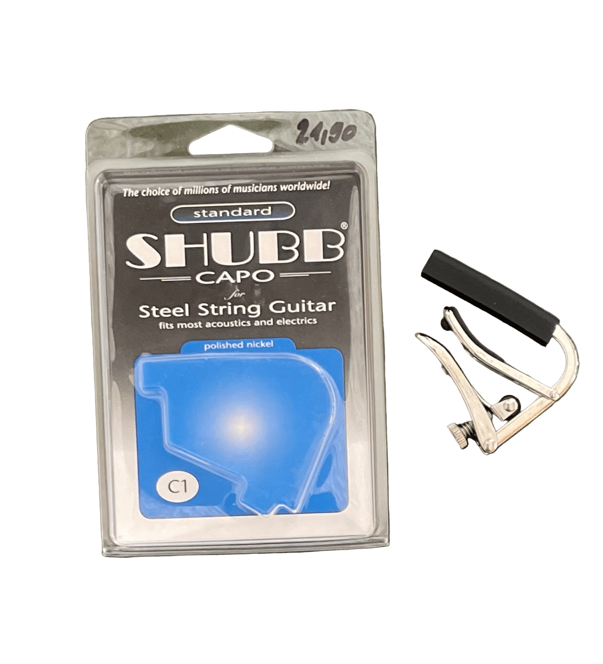 Shubb C1 Kapodaster E - Gitarre/Westerngitarre Shubb Capo Roadhouse Vintage Vibes