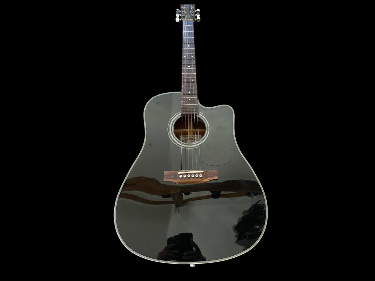 Sigma DMC - 1STE BK Westerngitarre Sigma Akustik Gitarre Roadhouse Vintage Vibes