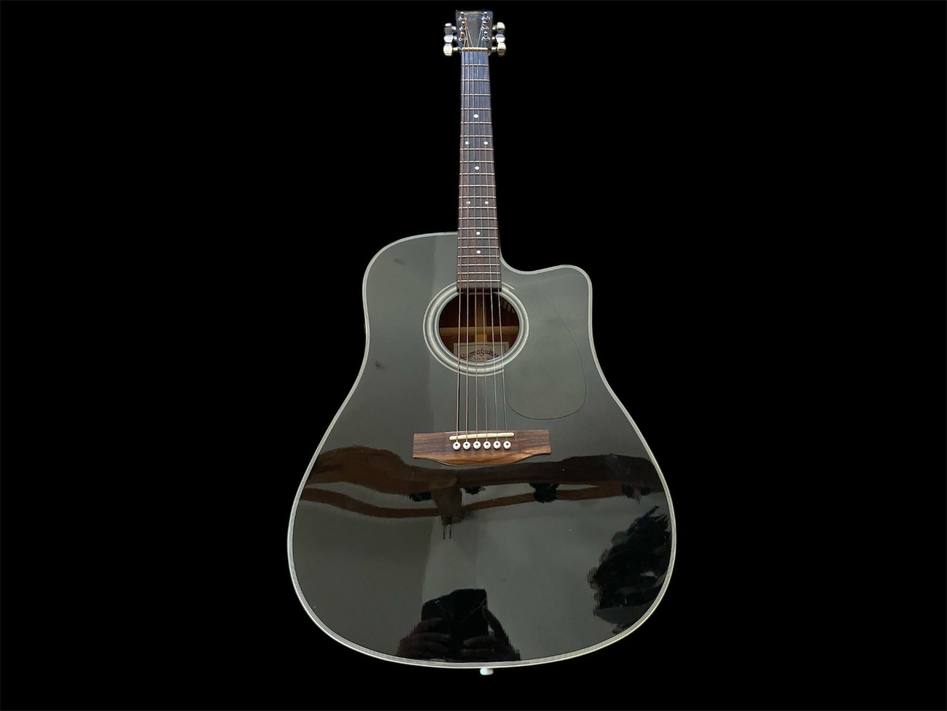 Sigma DMC - 1STE BK Westerngitarre Sigma Akustik Gitarre Roadhouse Vintage Vibes